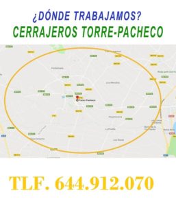 ¿ en que zonas de Torre-Pacheco trabajamos ?